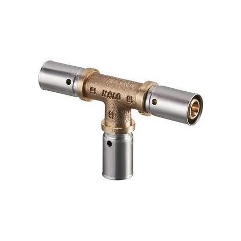 Raccordo a T a pressione Cofit P canna di fucile / acciaio inossidabile 16 x 16 x 16 mm OVENTROP