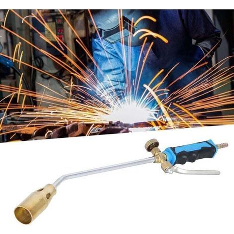 Chalumeau à Souder par Allumage Pistolet, pour le gaz domestique, Qualité Industrielle Pistolet (1/4)
