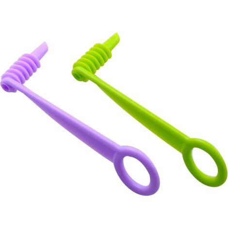 Manueller Spiralschneider, manuelles Schneidemesser für Kartoffeln, Karotten, Gurken und Gemüse, Spiralmesser, Küchenzubehör, 2 Stück (Farbe zufällig)