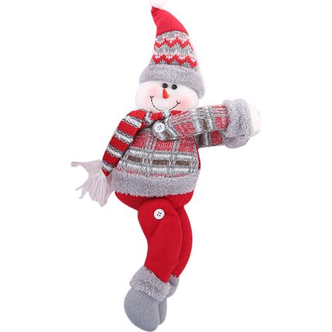 Attache Pour Rideau - Décor Festif Noël - Fixation Velcro - Pour Bouteilles Arbre Rideaux Cadeaux - Lot De 2 (1/5)