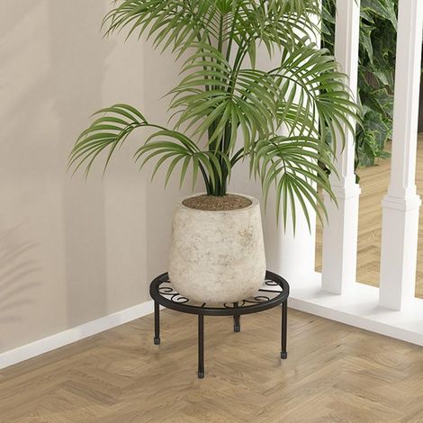 Support de Pot de Fleur Support à Plantes en Métal Balcons Tabouret Plante Support de Fleurs pour Convient Cour Jardin Balcon 21 9cm (1/5)