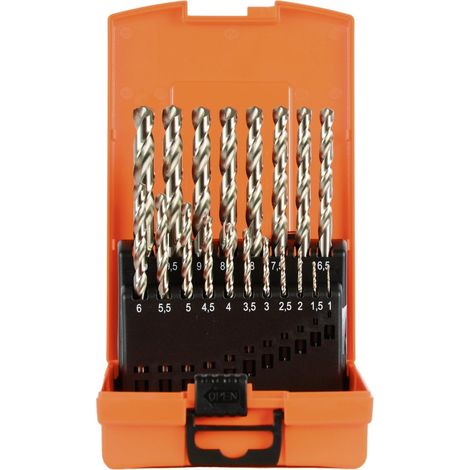 Projahn Kunststoffkassette DIN 338 HSS-G 19-tlg, 1-10/0,5 mm - BASIC (1/5)