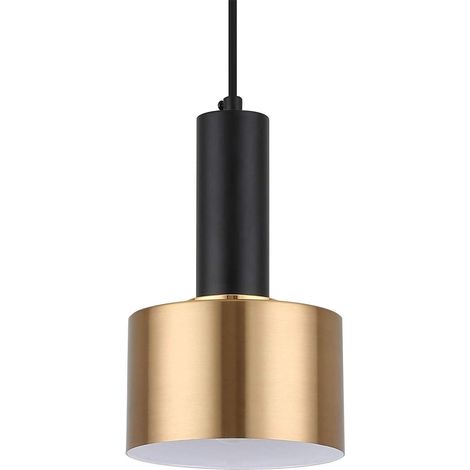 ZOLGINAH E27 Moderne Noir Or nordique Luminaires suspendus Lumières suspendues pour Cuisine Île Café Bar Éclairage de décor de salle à manger (1/5)