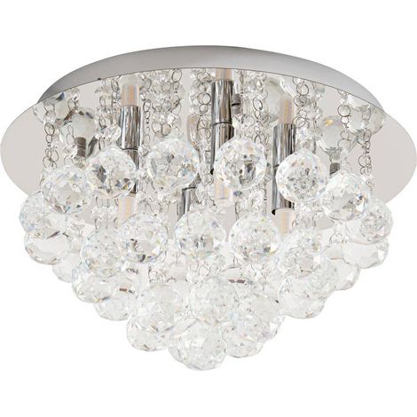 Ceiling Lightdimmable 'Antonino' made of Crystal for Living Room & Dining Room