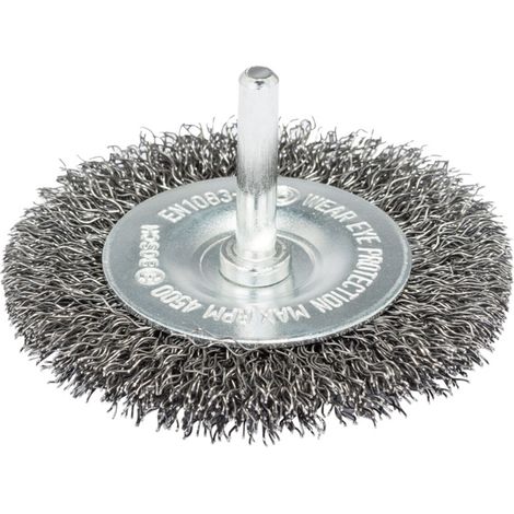 Bosch Scheibenbürste, Stahl, gewellter Draht, 50 mm, 12 mm (1/3)