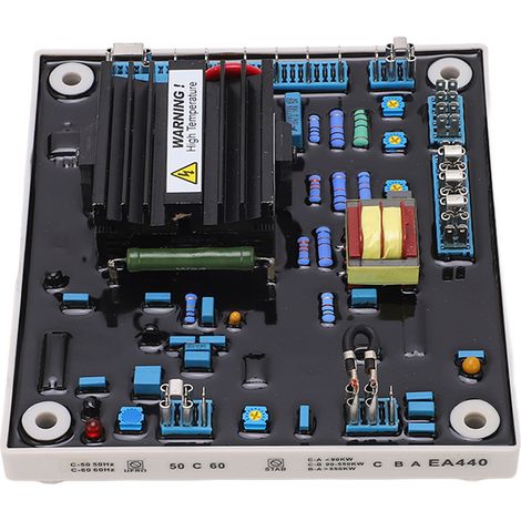 Régulateur de tension automatique EA440 AVR 190-264V, carte régulatrice pour groupe électrogène, pièce de rechange générateur, stabilisateur de tension universel. (1/5)