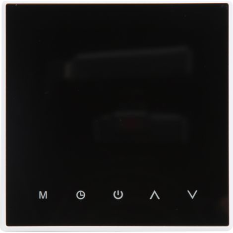Thermostat intelligent tactile Wi-Fi avec écran couleur tactile pour chauffe-eau électrique mural AC 230V3A