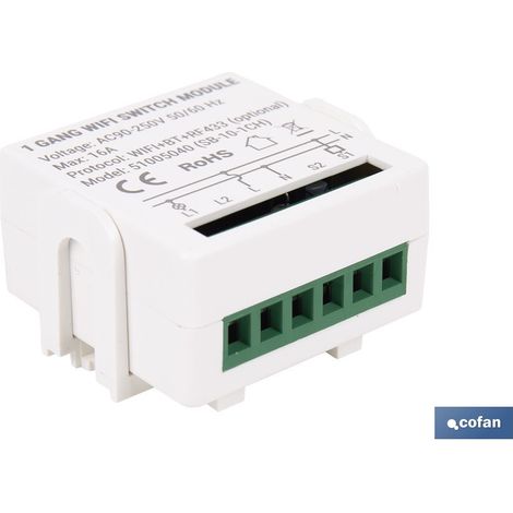 Relé individual WiFi (1/4)