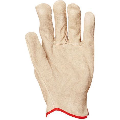 Gants de manutention en croûte de vachette – Lot de 12 paires – Taille 10 – Haute résistance et précision (1/4)