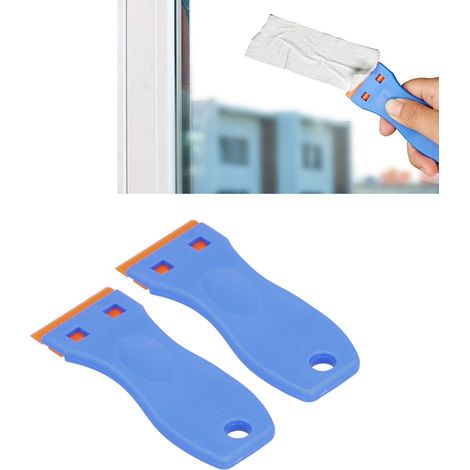 Kunststoffrakel mit Doppelfunktion zum Anbringen von Tönungsfolien auf Autoscheiben, flexibler Rakel für farbwechselnde Folien, Rakel für Werbefolien, Kunststoffrakel, flexibler und starrer Rakel. (1/5)