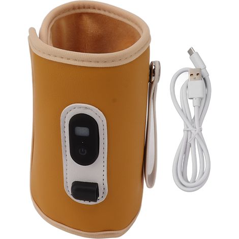 Chauffe-biberon portable USB rechargeable pour nourrissons, étui isotherme pour biberons d'allaitement