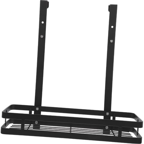 Panier de Bain Suspendu la Porte en Acier Inoxydable Organisateur de Rangement Salle de Bain sans Perçage (1/5)