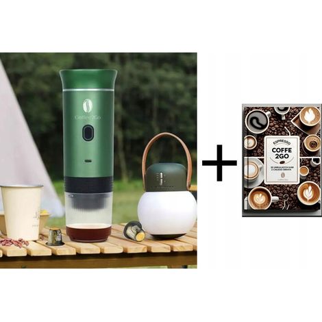 New Line Edition 2025 Tragbare Kapselmaschine für gemahlenen Kaffee, Grün