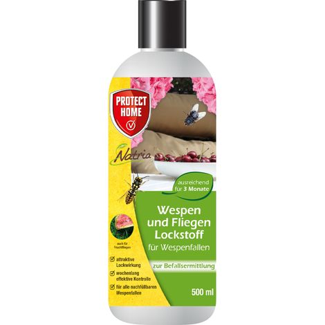 Protect Home Natria Wespen und Fliegen Lockstoff 500 ml Wespenfallenlockstoff (1/2)