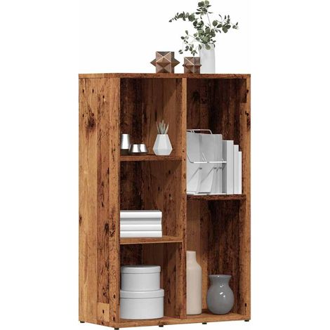 Bücherregal Altholz-Optik 50x25x80 cm Holzwerkstoff