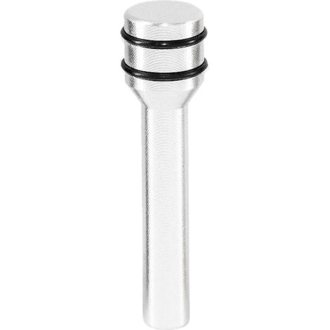 Poignée de verrouillage de porte de voiture en aluminium, universelle, inox, élégante, goupille de porte intérieure, de rechange, argentée (1/3)
