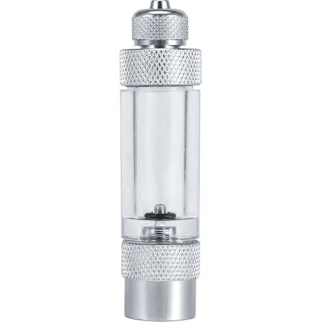 Compteur de bulles CO2 pour aquarium avec diffuseur en aluminium (tête unique) (1/3)