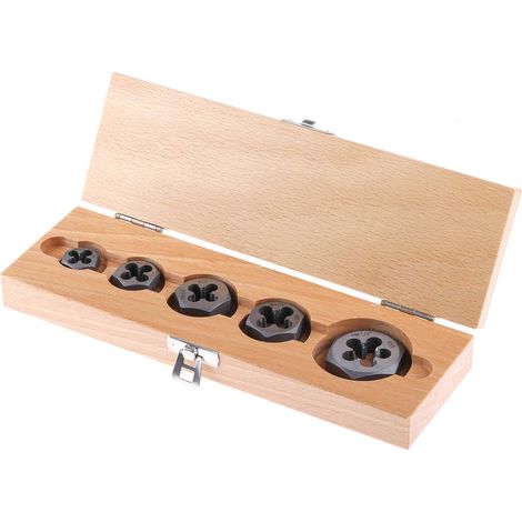 Jeu d'écrous taraudeurs RS PRO 1/4 1/2 pouce UNF, Acier au carbone ( Prix pour 1 Jeu ) (1/3)