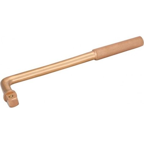 BAHCO - Poignée coudée 1/2" antidéflagrante, cuivre béryllium, 230 mm