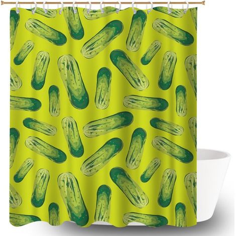 Rideau douche polyester 180x180 robuste cache baignoire pour un printemps fleuri dans la salle de bain (1/5)