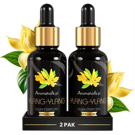 2 x ACEITE DE YLANG YLANG - ACEITES ESENCIALES NATURALES AROMAHÓLICOS 60 ml