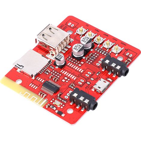 5V-WLAN-Audioempfängermodul, kompatibel mit Bluetooth, USB und TF-Karte (1/5)
