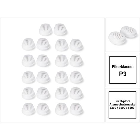 Dräger  Filtro antiparticolato P3 R (conf da 22 pz)  classe di (1/5)
