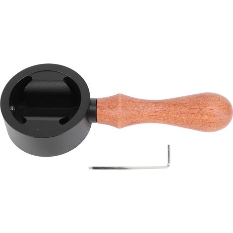 Mando de control de vapor para cafetera 878, aleación de aluminio y madera maciza. (1/5)