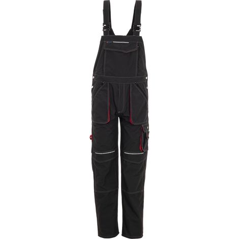 Planam Basalt Latzhose anthrazit/rot 56 (1/5)