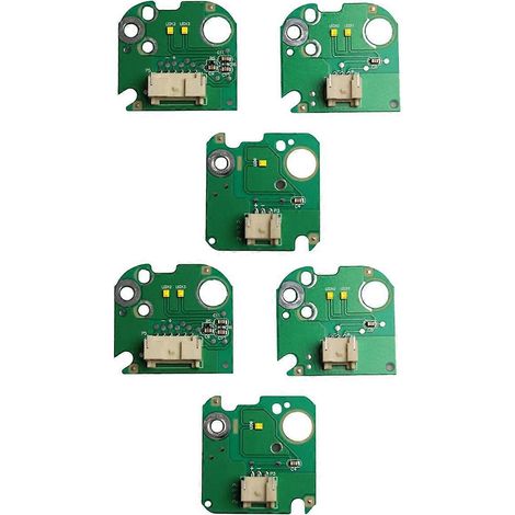 Lot de 6 puces LED vertes pour phares de voiture (DRL) compatibles avec F30, F31 et F35 (1/5)