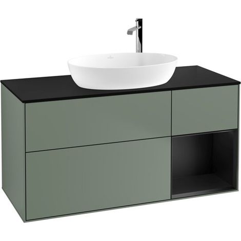 Villeroy & Boch F952PDGM Armoire sous-lavabo Finion F95 (1/2)