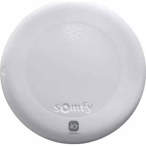 Somfy Sensor de radiación solar blanco resistente IP34