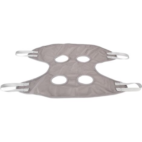 Hamac de Toilettage pour Chien Multifonction Aide au Bain Lavage Coupe des Ongles Gris Taille L (1/5)
