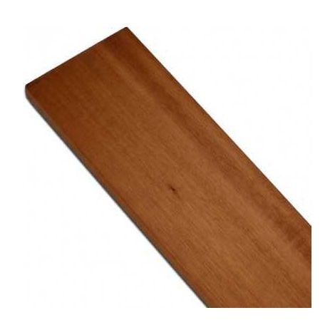 Sud Bois – Lame de terrasse itauba 21x145mm lisse 1er choix – Longueur 1,25m – Bois exotique stable pour extérieurs – Classe 2 naturel