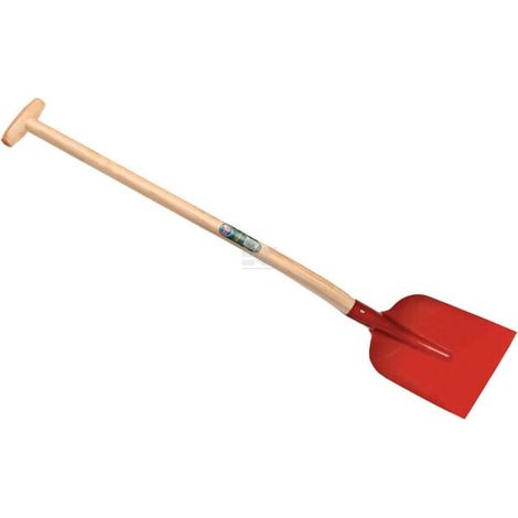 Pala para hormig贸n 1/2 0 roja + mango en T 110cm ATLAS 780966 (1/2)