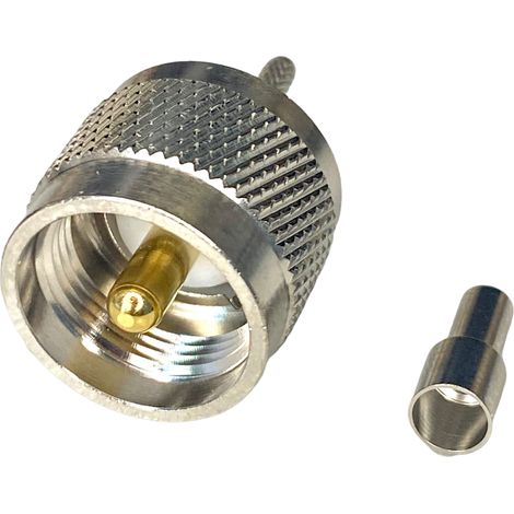 Fiche mâle UHF PL pour câble RG174 (1/5)