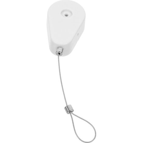 Étui Longueur Plastique de Antivol et Rétractable la Acier Câble Rétraction Automatique Ajustable Sécuriser Câbles pour Vos Bureau Maison (1/5)