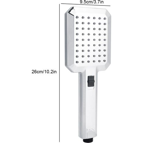Tragbares Dusch-, Toiletten- und Bidet-Set für Badezimmer, Windelsprüher, G1/2" (1/5)