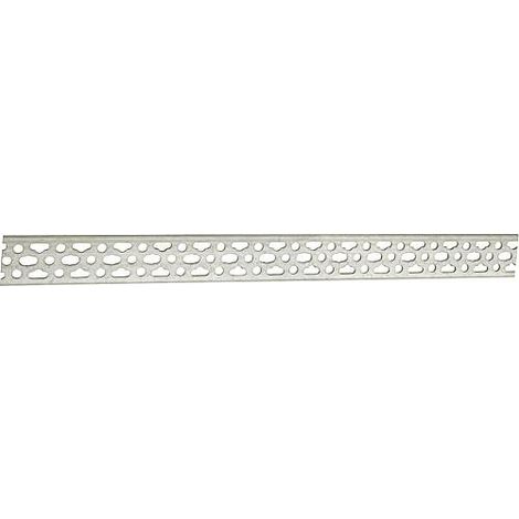 Rail de montage rectiligne 50x 3 mm, longueur 1600mm 0,83 kg/m - zingué