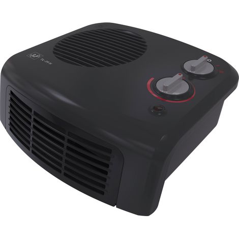 Radiateur soufflant horizontal 1000/2000 W, thermostat auto, IP20, classe II S&P (UNELVENT) 670109 (1/3)