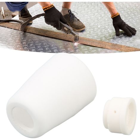 Ensemble de 90 pièces comprenant une buse en céramique, un distributeur de buses et des accessoires pour torche de découpe plasma. (1/5)