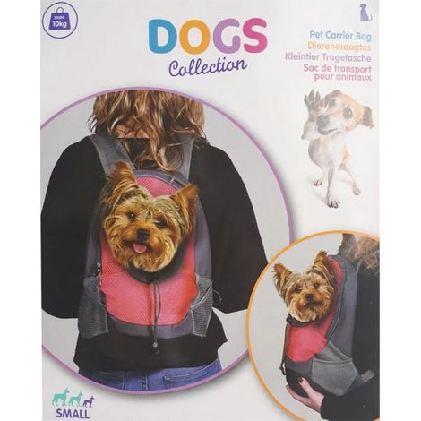 Hundetragetasche - Hunderucksack - Rosa (1/2)