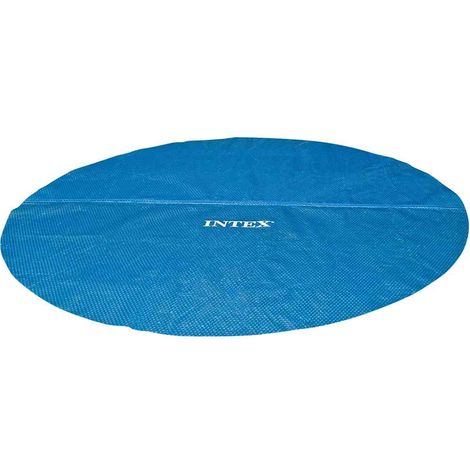 Solar Poolabdeckung Blau 538 cm Polyethylen INTEX