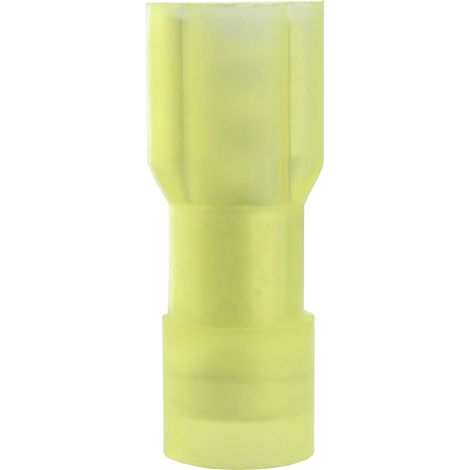 Cosse clip 6.3 mm x 0.8 mm Vogt Verbindungstechnik 3967 180 ° entièrement isolé jaune 1 pc(s) (1/2)