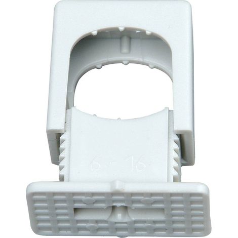 Kopp 343404099 Collier ISO 343404099 Plage de Ø du faisceau 6 à 16 mm refermable gris 50 pc(s) (1/2)
