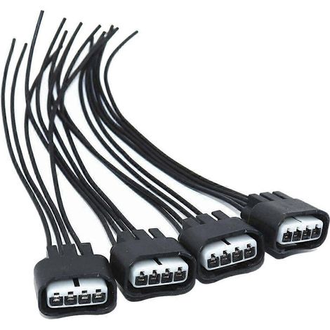 Reparaturkabelbaum für Zündspulenstecker (4 Stück) für schwarze (1/5)