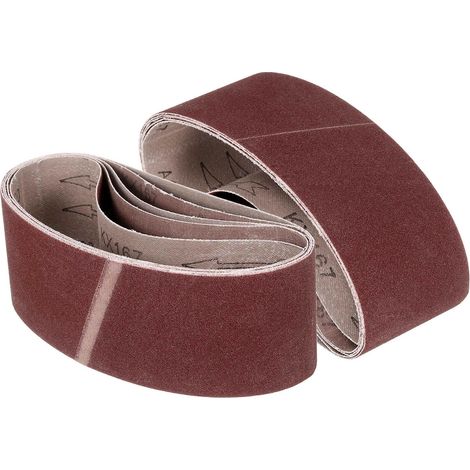 10 Pcs 4 X 36 Inch Bande De Ponçage 80-400 Grains Bandes Abrasives (1/5)