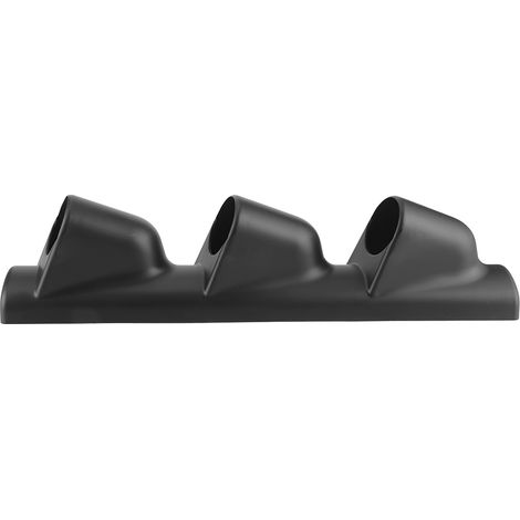 Support de montage triple pour manomètres de tableau de bord de voiture (52 mm, 2 pouces, 3 trous) pour conduite à gauche (1/5)