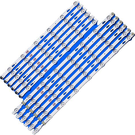 LED-Hintergrundbeleuchtungsstreifen, 1128 mm Länge, 14 LED-Perlen pro Streifen, kompatibel mit verschiedenen TV-Modellen, Spannung 3V, PVC-Material (1/5)