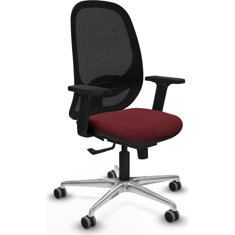 Silla de oficina piqueras y crespo Cilanco negro aluminio (1/2)